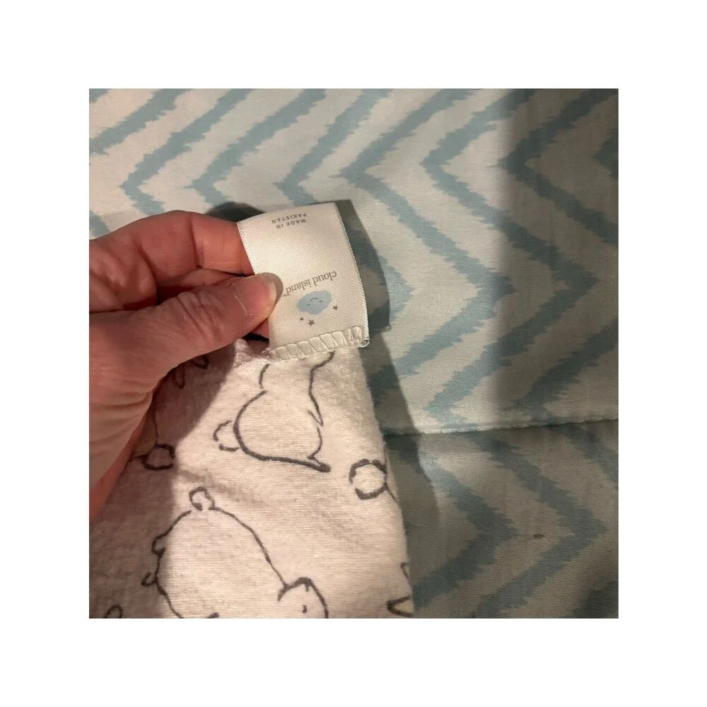 4 Cloud Island Receiving Blankets